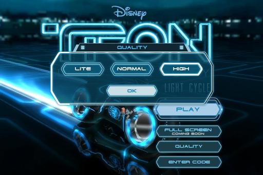 Tron: Эволюция - Браузерная 3D-игра Tron Light Cycle